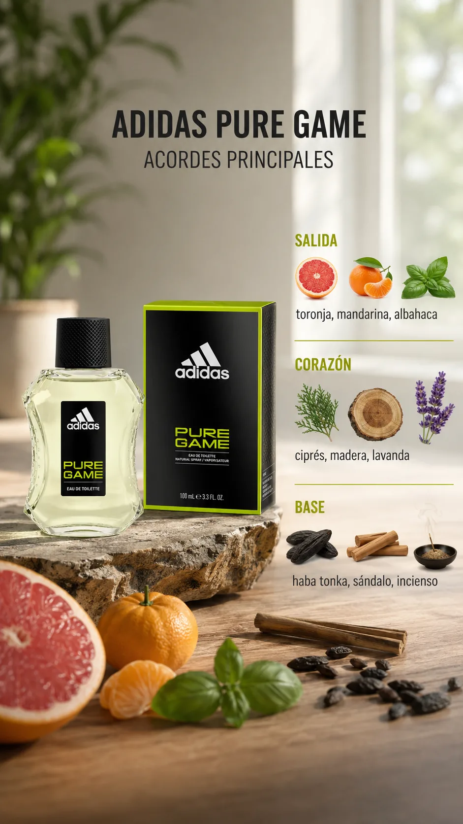 Adidas Pure Game 100 ml edt