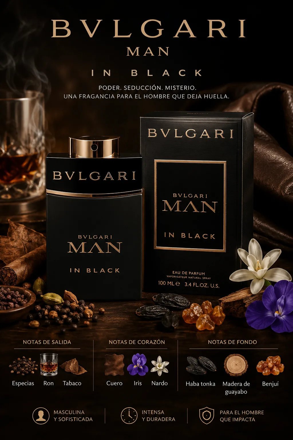 Bvlgari Man in Black 100 ml edp