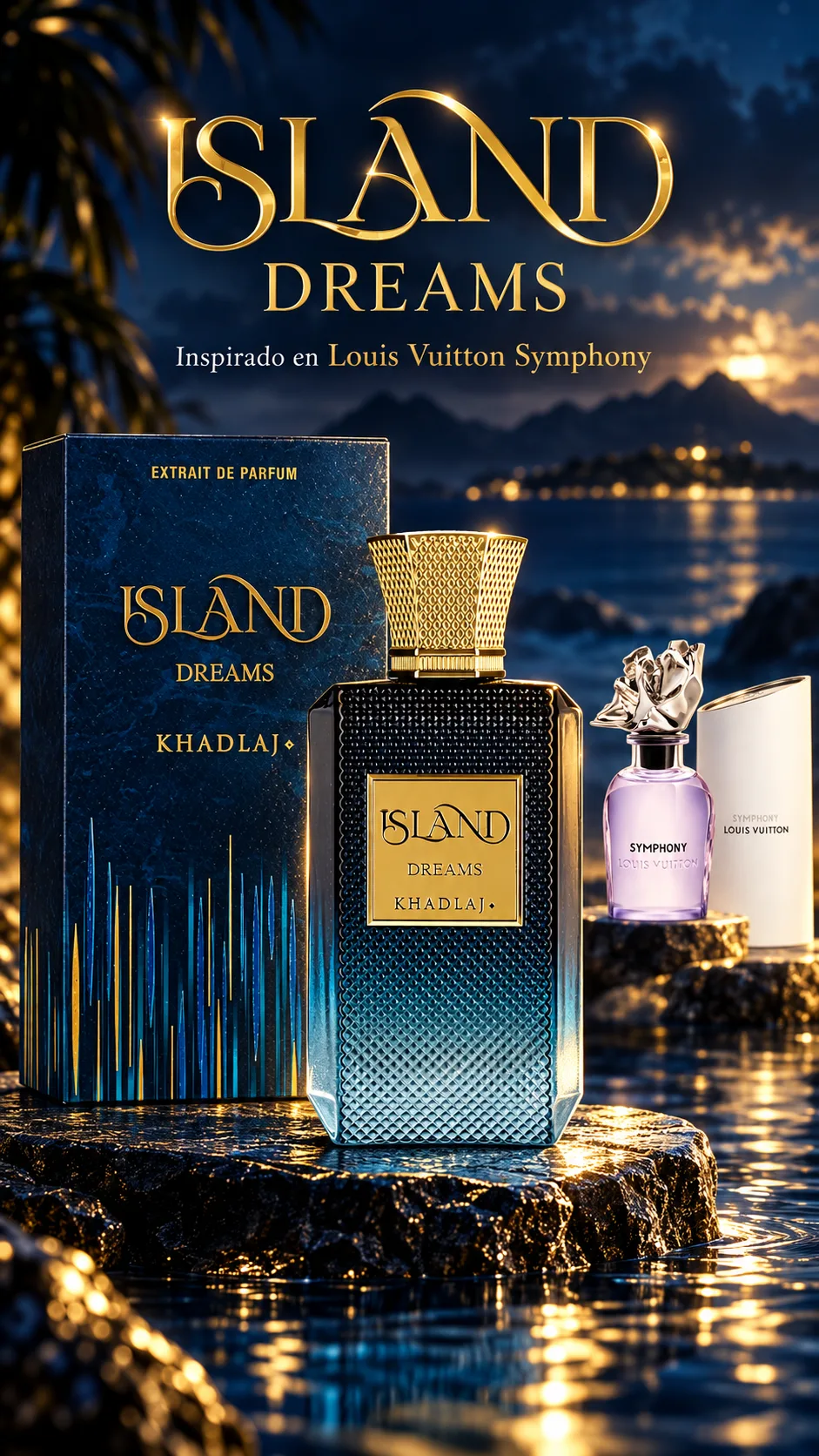 Island Dreams khadlaj Extrait de Parfum 100 ml