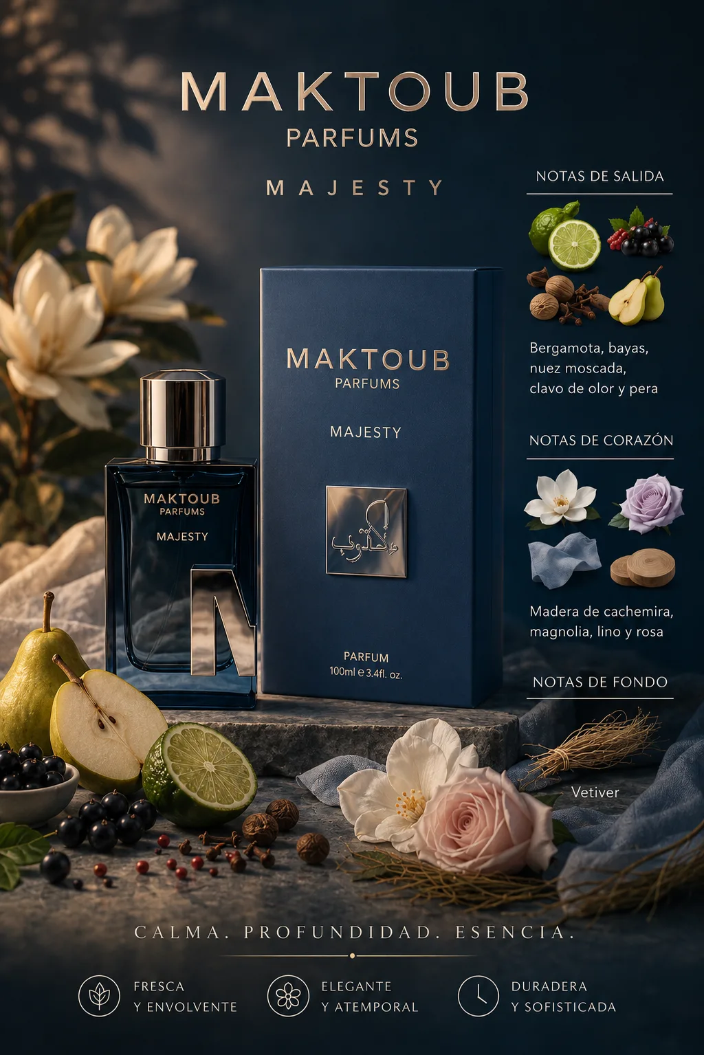Maktoub Parfums Majesty 100 ml Parfum