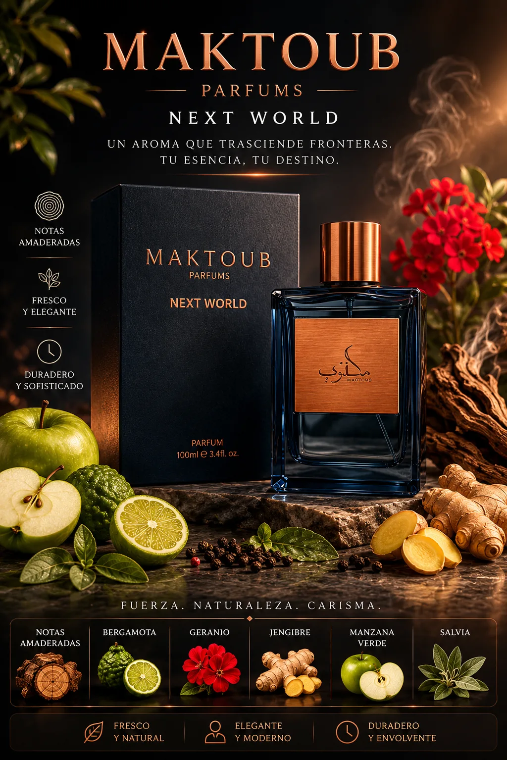 Maktoub Parfums Next World 100 ml Parfum