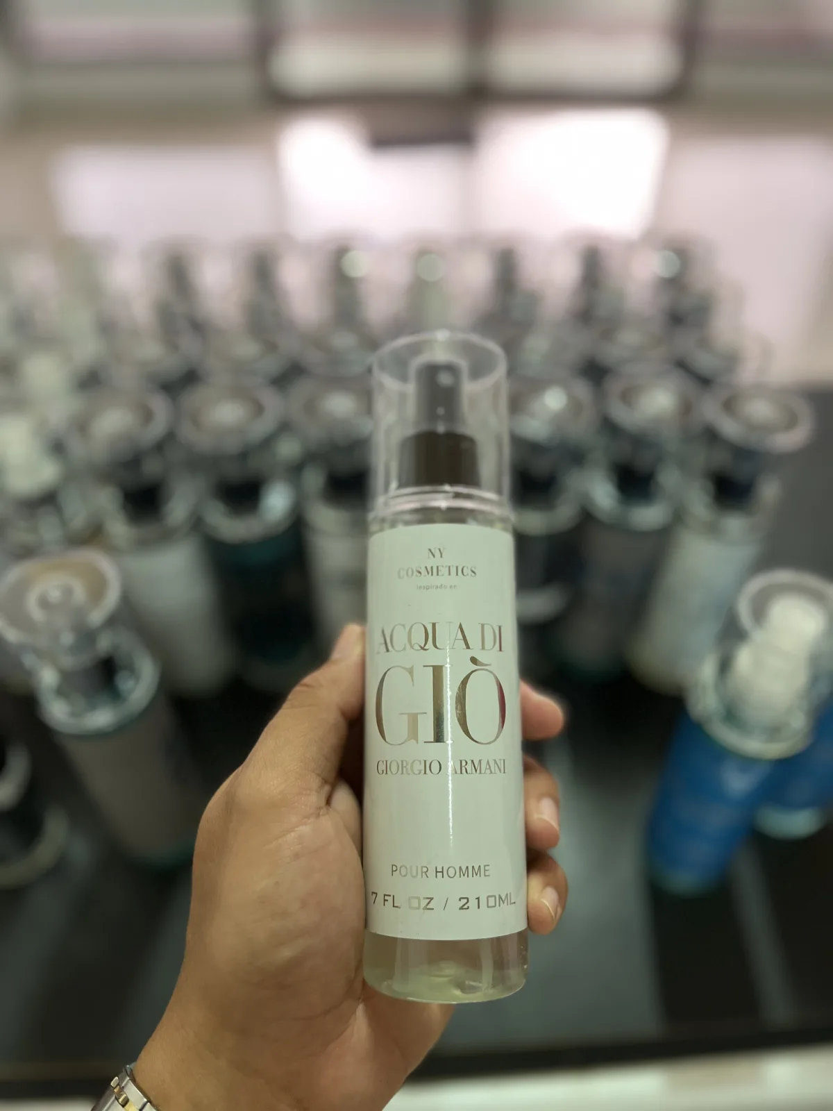 Ny Cosmetics Acqua Di Gio Pour Homme 210 Ml