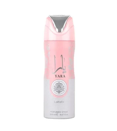 Perfum en Aerosol Árabe Yara Rosado Lattafa 200ml