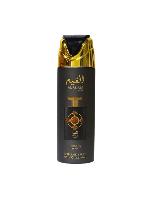 Perfume en Aerosol Árabe Al Qiam Gold Lattafa 200ml