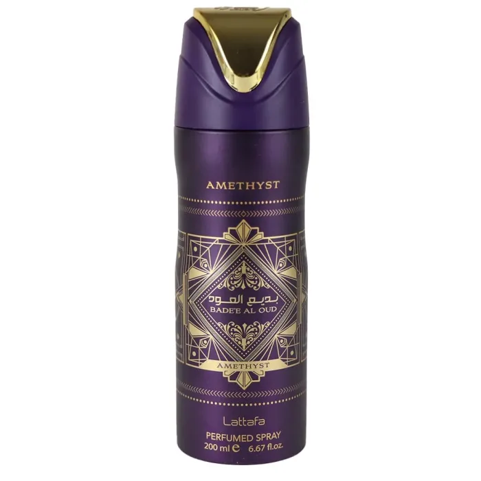 Perfume en Aerosol Árabe Amethyst Lattafa 200ml
