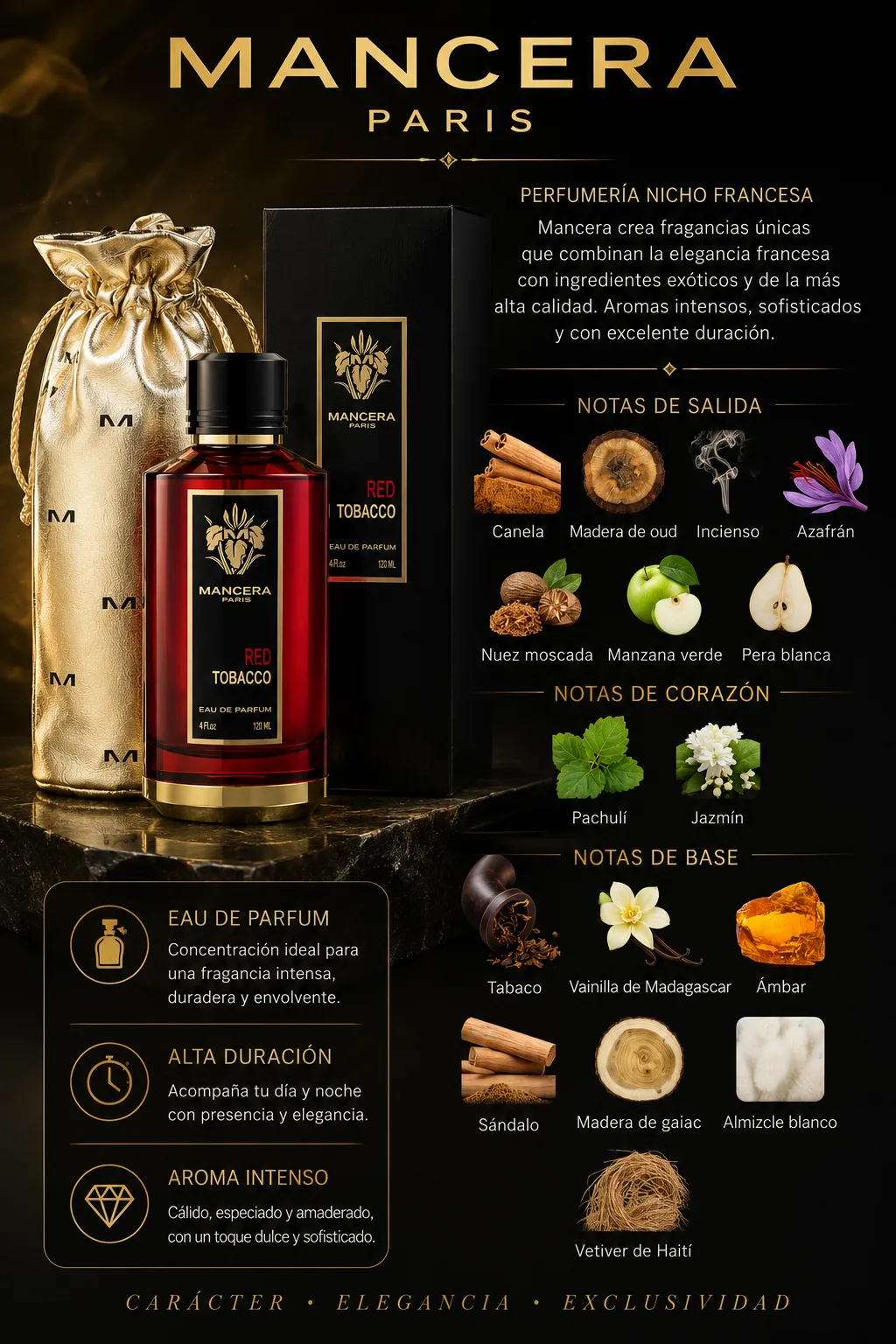 Red Tabacco Mancera 120 ml edp
