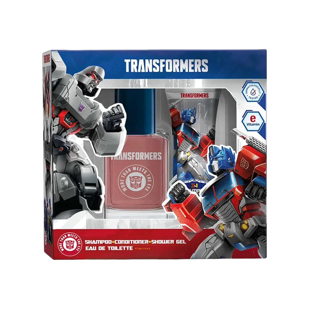 Set de Transformers 3 en 1 Perfume + Shampoo 50ml