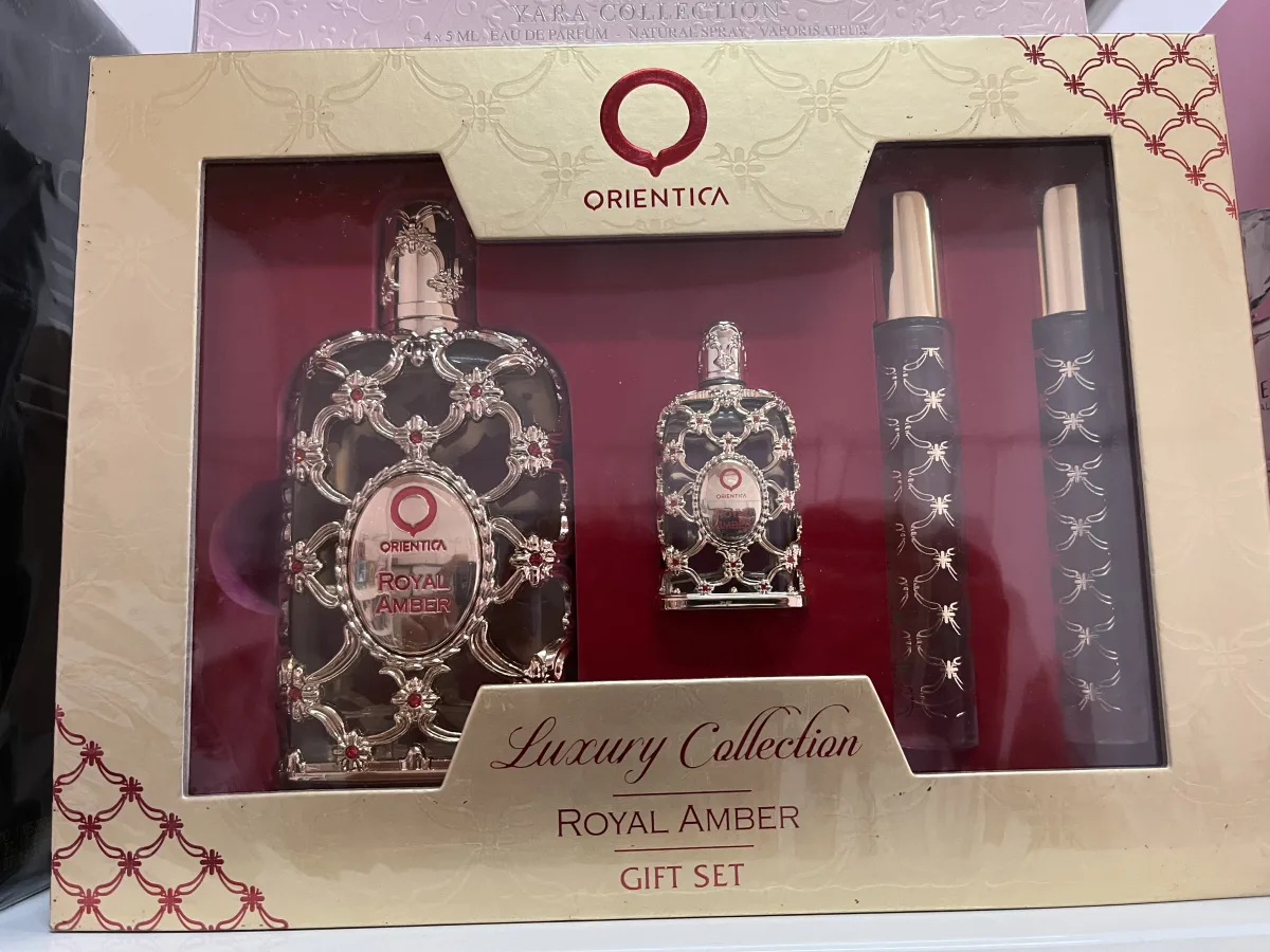 Set Orientica Royal Amber 4 Piezas