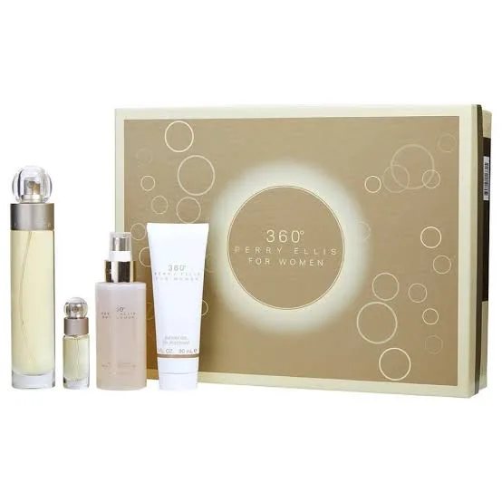 Set Perry Ellis 360 Mujer 4 Piezas