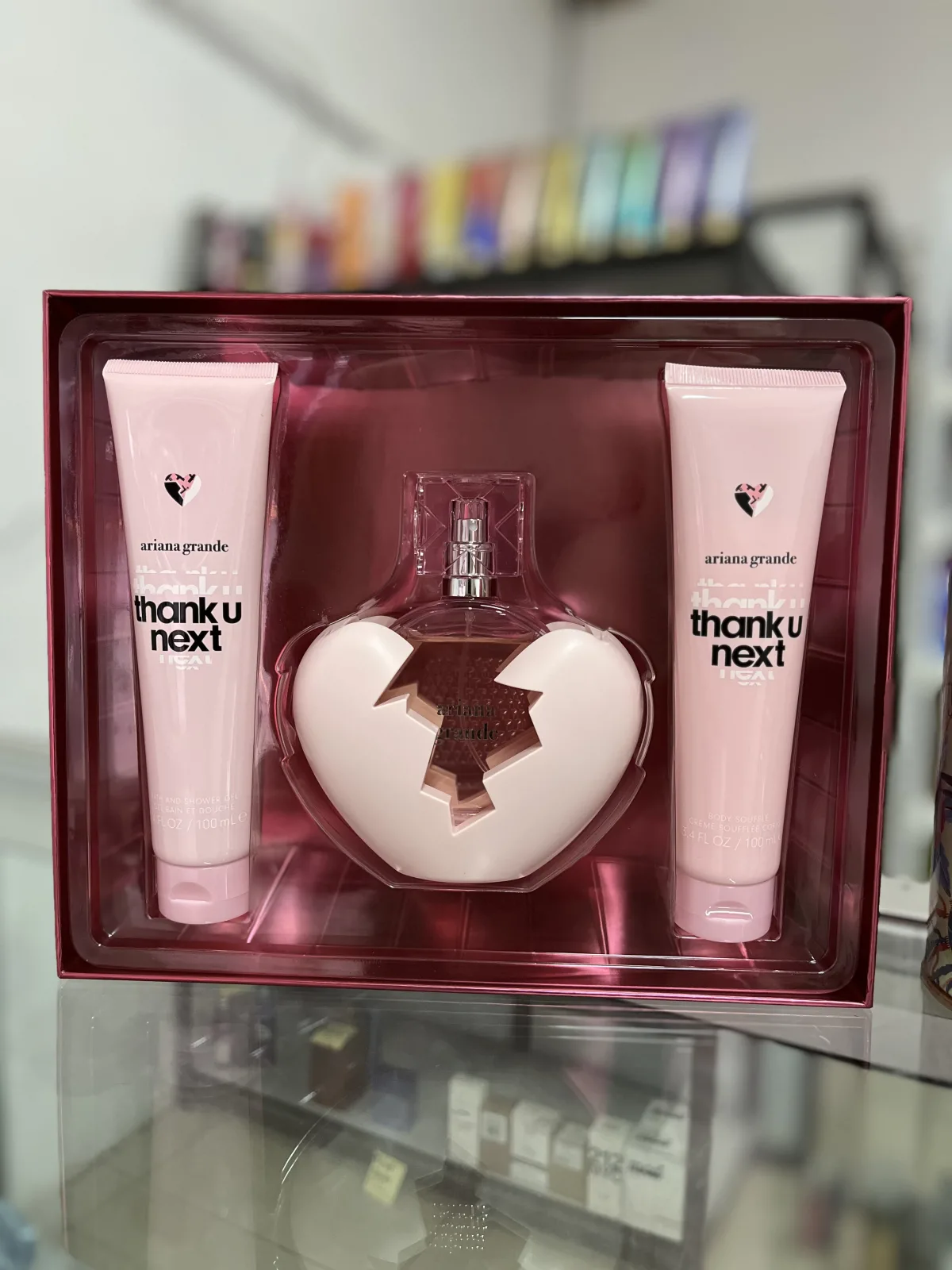 Set Thank u Next Ariana Grande 3 Piezas