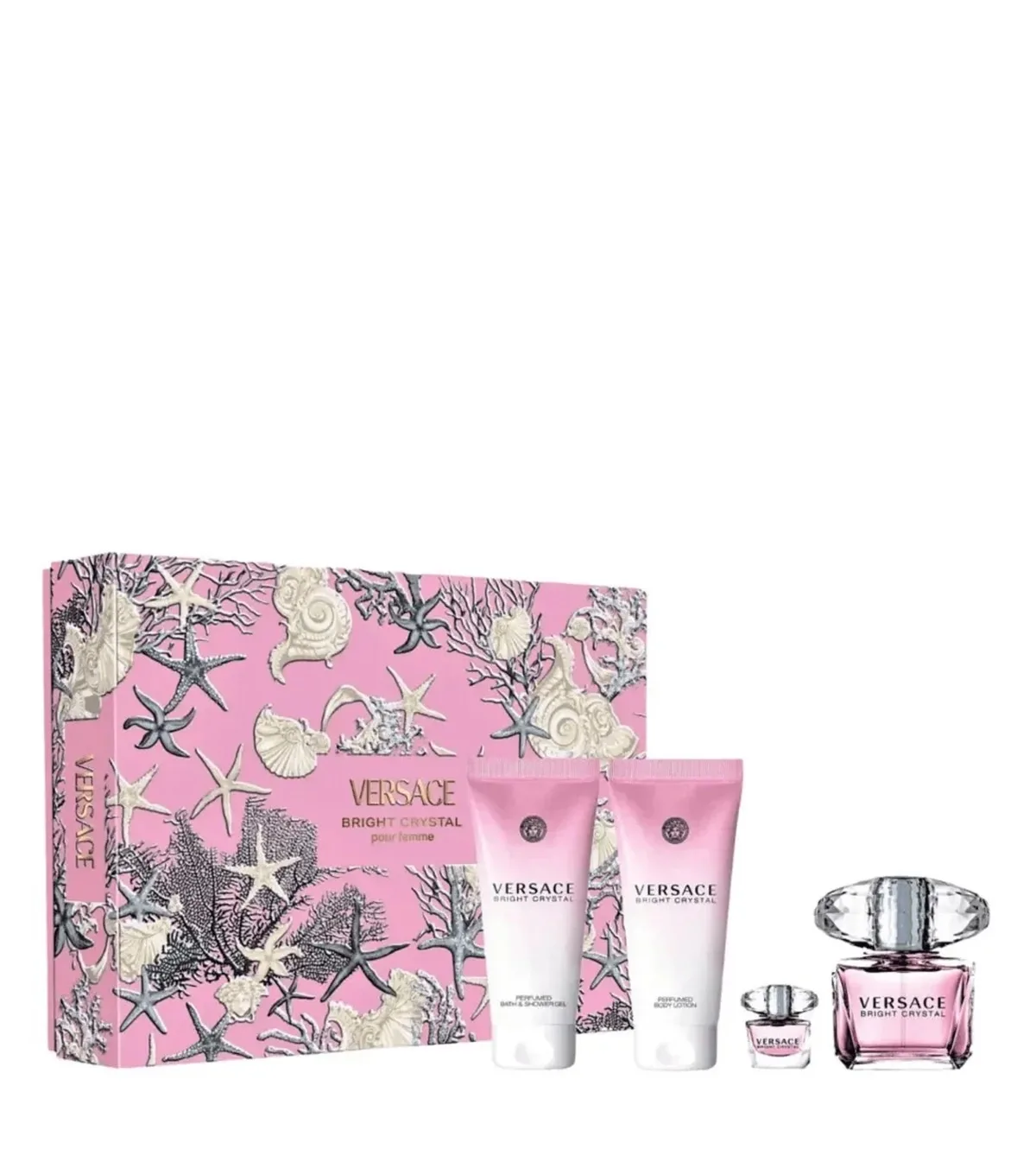 Set Versace Bright Crystal 4 piezas