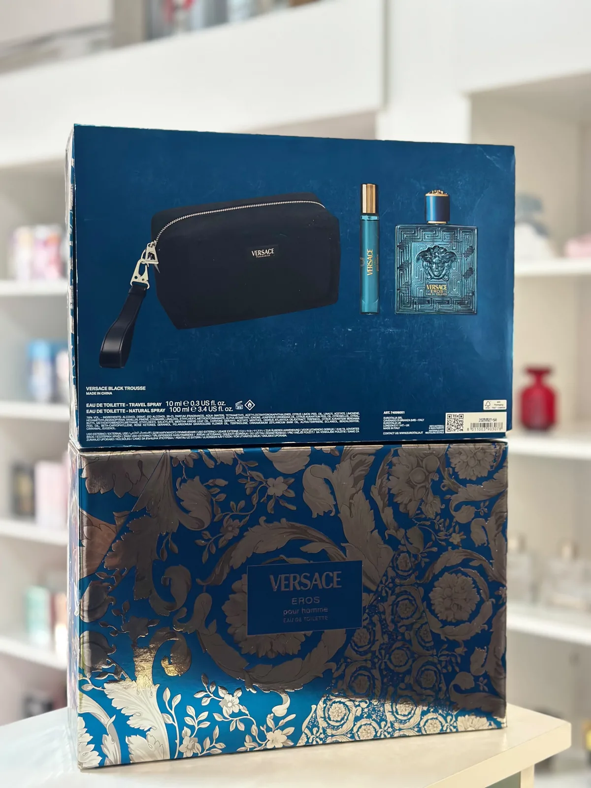 Set Versace Eros edt 3 Piezas