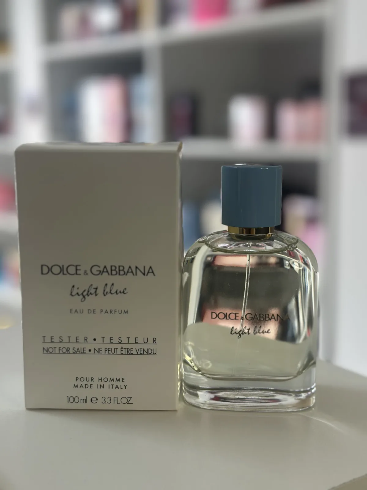 Tester Light Blue Pour Homme Eau de Parfum Dolce&Gabbana