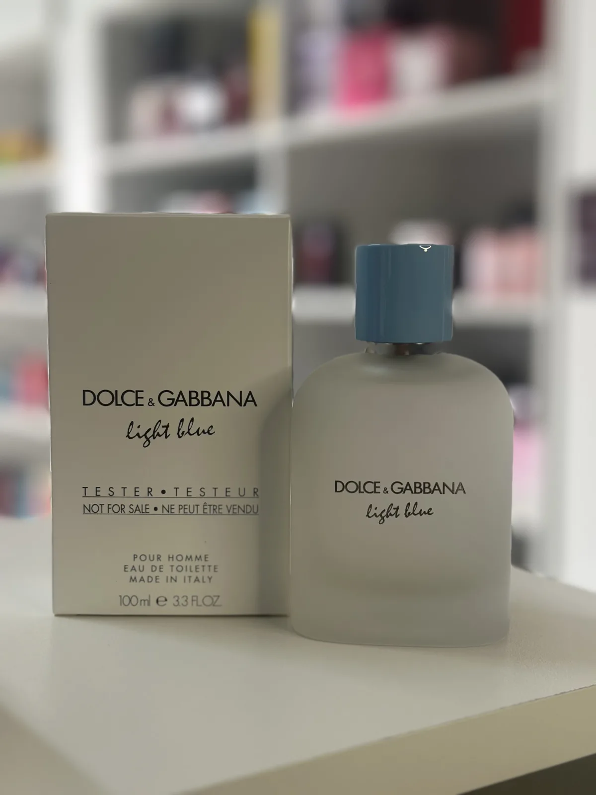 Tester Light Blue Pour Homme Eau de Toilette Dolce&Gabbana