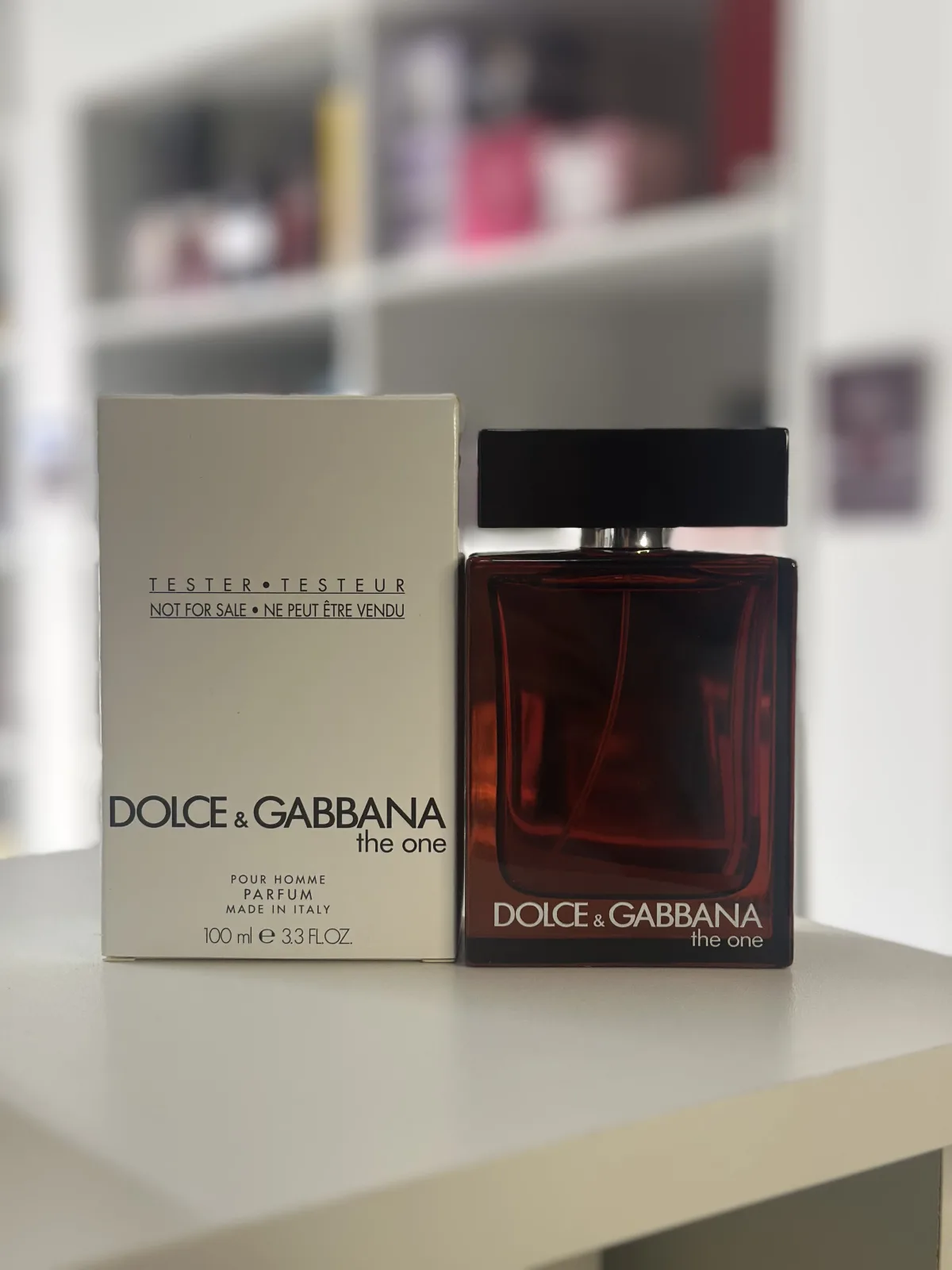 Tester The One Pour Homme Parfum Dolce&Gabbana